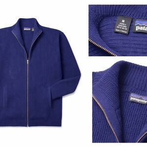 Patagonia Royal Blue Ribbed Jacket